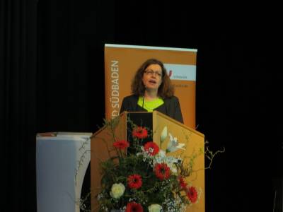 Ruth Bauman, Kandidatin der FU Sdbaden