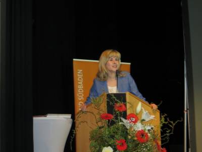 Heike Kornmeyer, Kandidatin der FU Sdbaden