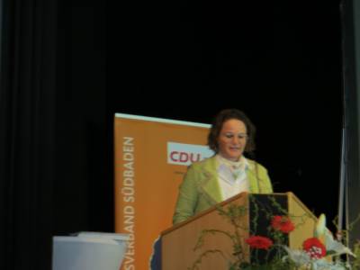 Miriam Kammerer, Kandidatin der FU Sdbaden